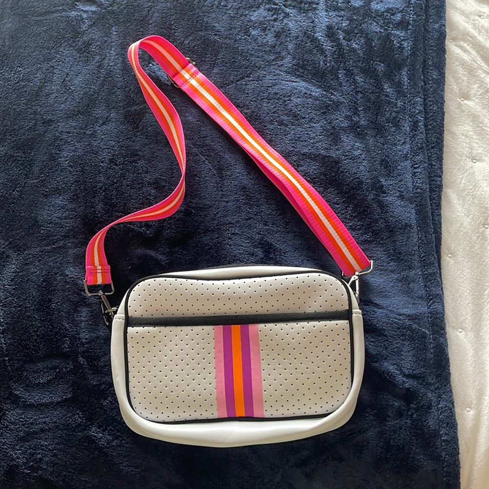 Cute mesh pink purple orange bag